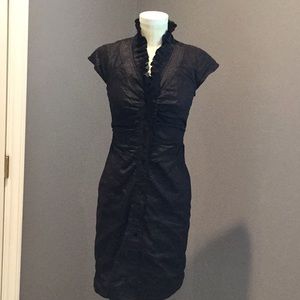 ETCETERA Dramatic Soft black dress